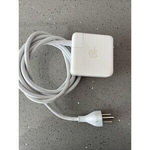 Genuine Apple A1947 61W USB-C Power Adapter Charger Power Brick w/ wall cord
